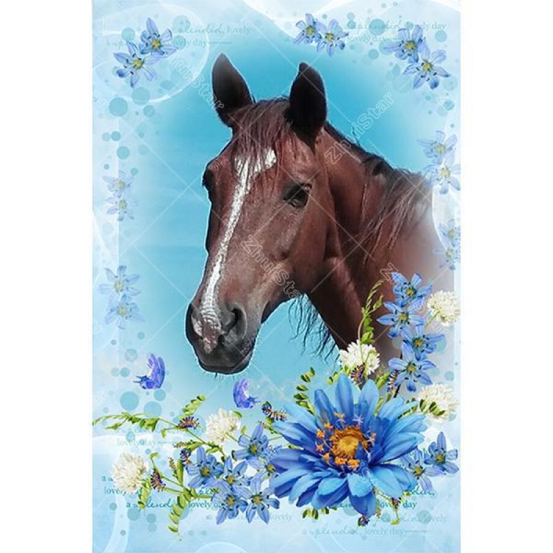 Horse & Flower 5...