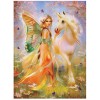 Elf And Unicorn 5D DIY Paint By Diamond Kit