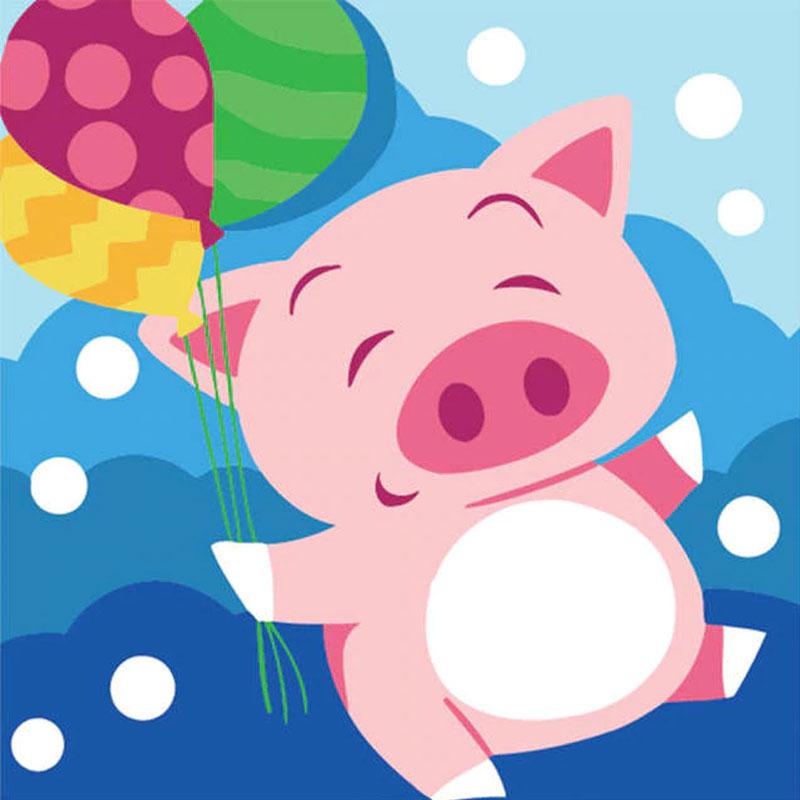 Happy Piggy 5D DIY P...