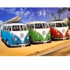 Colorful Bus 5D DIY Paint By Diamond Kit