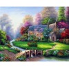 Garden House 5D DIY Paint By Diamond Kit