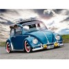 Scenic Vintage Blue Car 5D DIY Diamond Painting