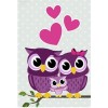 Cartoon Owl 5D DIY Paint By Diamond Kit