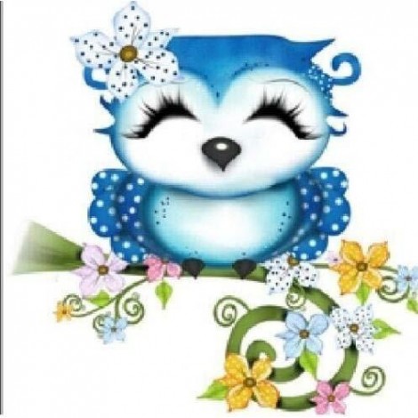 Loveable Owl Collection 5D DIY Paint By Diamond Kit