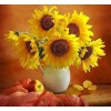 Sun Flower & Fruits  5D DIY Paint By Diamond Kit