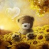 Plush Teddy Bear 5D DIY Paint By Diamond Kit