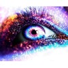 Colorful Eyes 5D DIY Paint By Diamond Kit