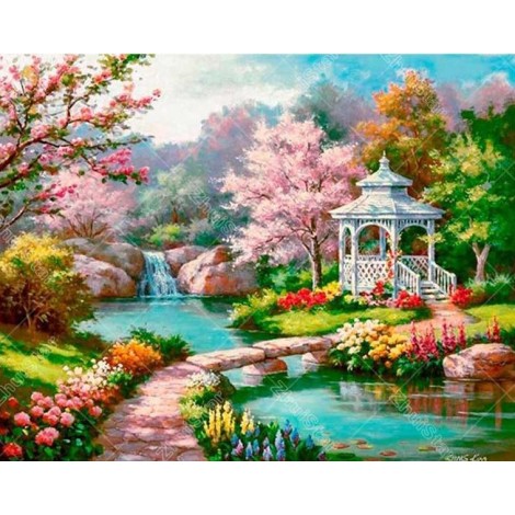 Colorful Scenery 5D DIY Paint By Diamond Kit