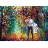 Lovers In the Woods  5D DIY Paint By Diamond Kit