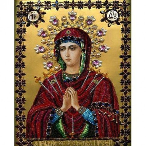 Mother Mary Praying 5D DIY Paint By Diamond Kit