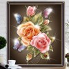 Magic Flowers 5D DIY Paint By Diamond Kit