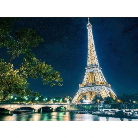 Eiffel Tower 5D DIY Paint By Diamond Kit