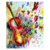 Colorful Guitar 5D DIY Paint By Diamond Kit