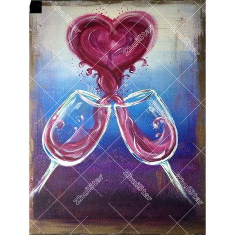 Love Potion 5D DIY Paint By Diamond Kit