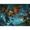 Multiple Dragons 5D DIY Paint By Diamond Kit