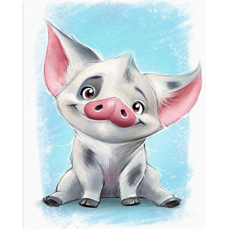 Cartoon Pig 5D DIY P...