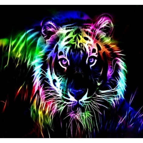 Glowing Animal 5D DIY Paint By Diamond Kit