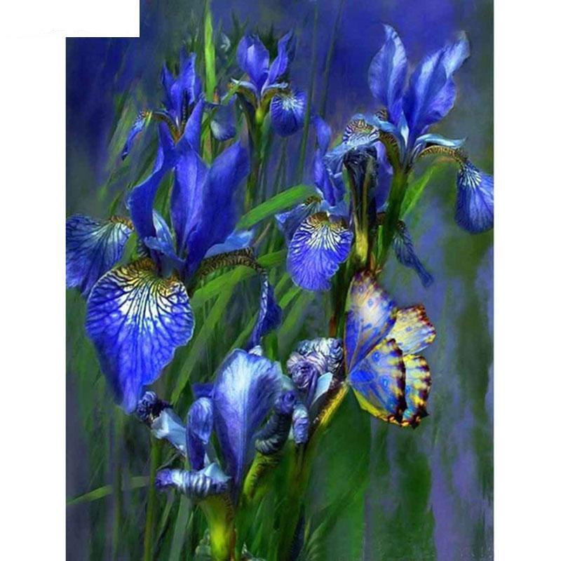 Indigo Blue Flowers ...