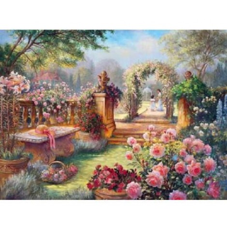 Floral Corridor 5D DIY Diamond Painting