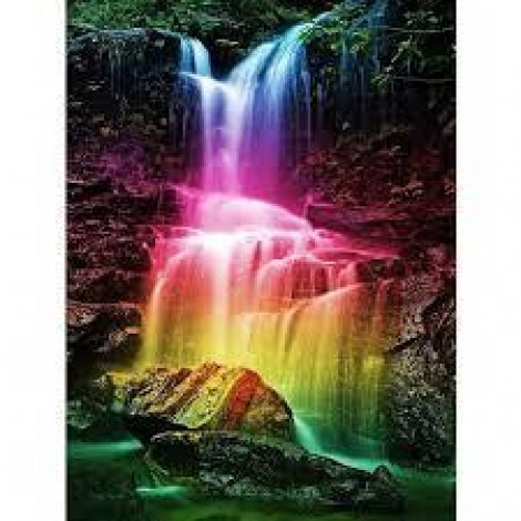 Multi Color Waterfall 5D DIY Diamond Painting