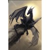 Black Dragon 5D DIY Paint By Diamond Kit