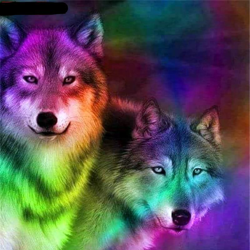 Painting Color Wolf ...