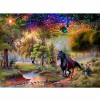 Enchanting Horse 5D DIY Paint By Diamond Kit