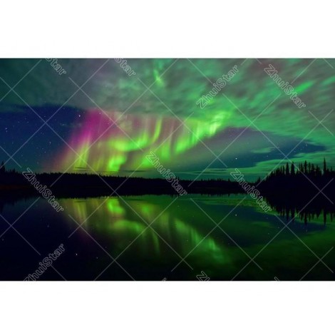 Northern Lights 5D DIY Paint By Diamond Kit