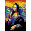 Colorful Mona Lisa 5D DIY Paint By Diamond Kit