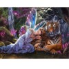 Fairy With Tiger 5D DIY Paint By Diamond Kit