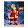 Santa Christmas Tree 5D DIY Paint By Diamond Kit