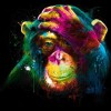 Lovely Gorilla 5D DIY Paint By Diamond Kit