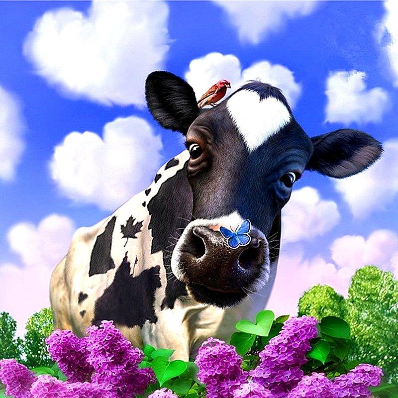 Funny Cow 5D DIY Pai...