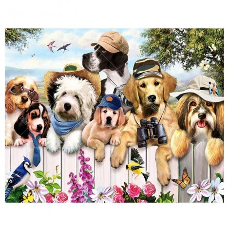 Diamond Embroidery Dog 5D DIY Paint By Diamond Kit