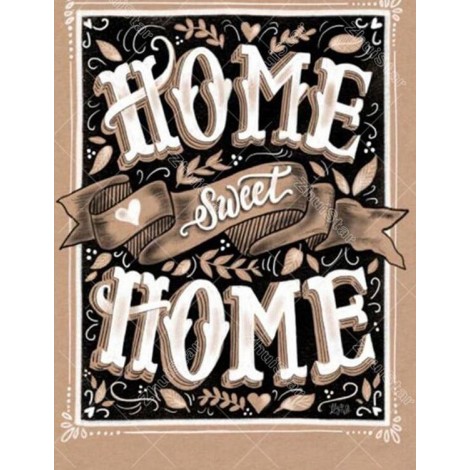 Home Sweet Home 5D DIY Paint By Diamond Kit