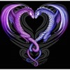 Love Dragon 5D DIY Paint By Diamond Kit