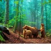 Forest Bear Elk Eagle 5D DIY Paint By Diamond Kit