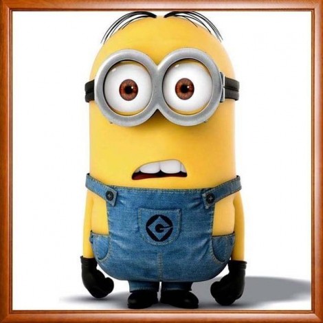 Kevin The Minion Character 5D DIY Paint By Diamond Kit