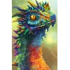 Mutant Dragon 5D DIY Paint By Diamond Kit