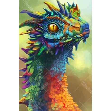 Mutant Dragon 5D DIY Paint By Diamond Kit