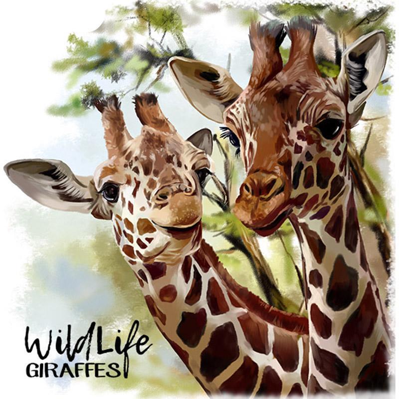 Giraffe Couple 5D DI...