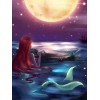 Mermaid Under The Moon 5D DIY Paint By Diamond Kit