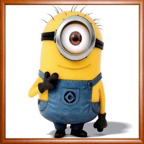 Stuart Is A Funny Minion 5D DIY Paint By Diamond Kit