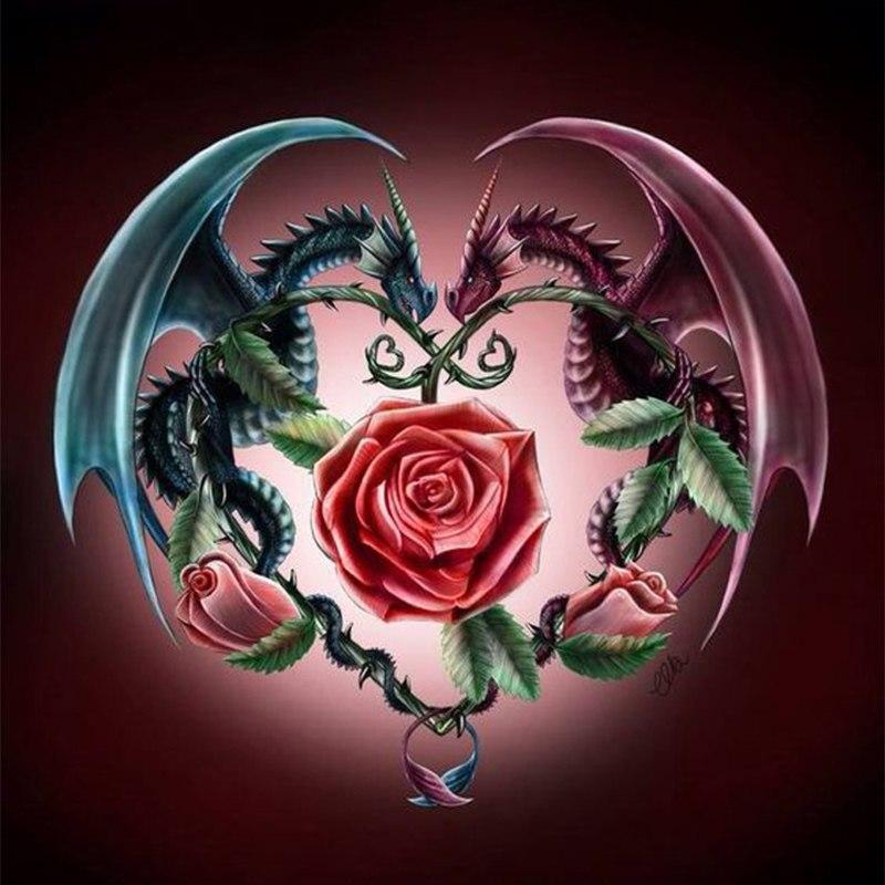 Dragon Rose 5D DIY P...