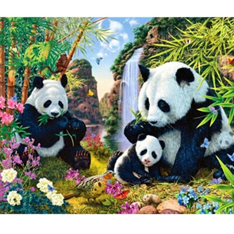 Panda Family 5D DIY ...