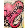 Heart Of Music 5D DIY Paint By Diamond Kit