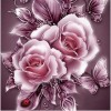 Pink iRose 5D DIY Paint By Diamond Kit