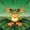 Cute Cartoon Frog 5D DIY Paint By Diamond Kit