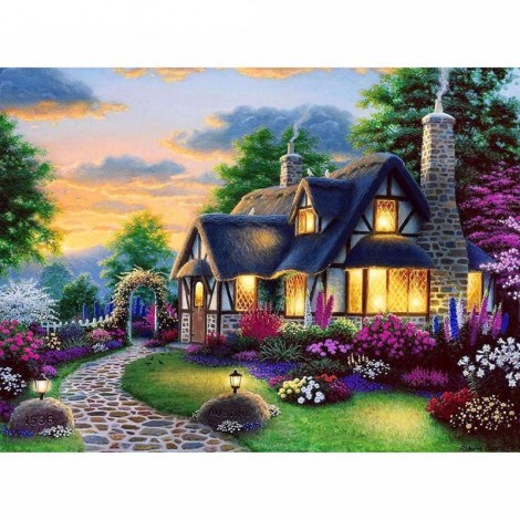 Rural Scenery 5D DIY Paint By Diamond Kit