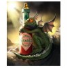 Dragon Loves Tabasco 5D DIY Paint By Diamond Kit